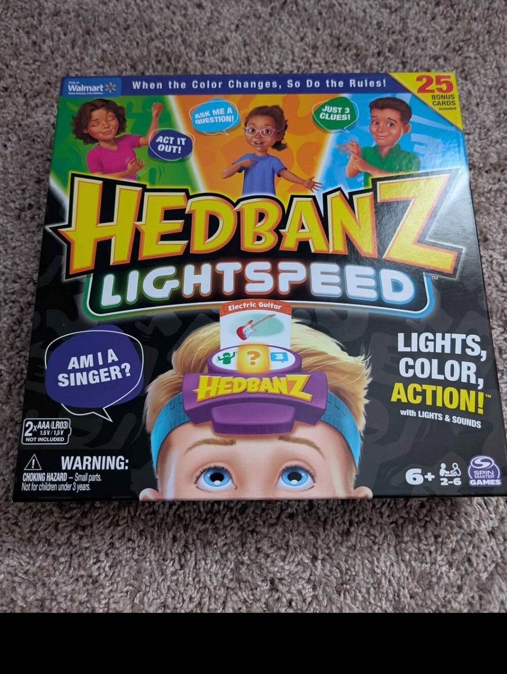 Hedbanz Lightspeed Kids Game